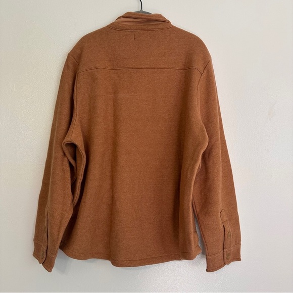 J Crew Wool Blend Shirt Jacket Shacket Camel Tan size XL - Picture 7 of 7